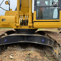 Excavatrice sur chenilles Komatsu PC210, 21 tonnes, excavatrice hydraulique moyenne, moteur SAA6D107, excavatrice de construction japonaise d'occasion