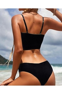 Traje de Baño de Una Pieza para Mujer, Diseño Personalizado, Hecho en Turquía, Monokini de Alta Gama, Fabricación Textil Turca - Product Image 2