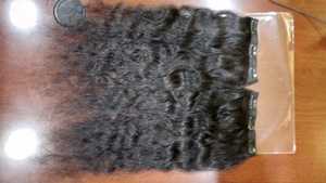 PELO REMY GRAND SILKY CON CUTÍCULA ALINEADO MAQUETAS MEJOR ACABADO CUTÍCULA SALUDABLE EXTENSIÓN DE CABELLO HUMANO INDIO CRUDO - Product Image 3
