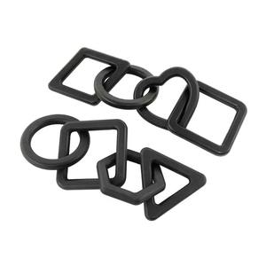 Ensemble de 2 formes et chaîne couleur noire décoration de table et décoration d'intérieur décoration de table et ameublement de maison - Product Image 2