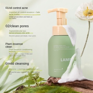 Espuma Limpiadora <span class=keywords><strong>Facial</strong></span> Vegana Orgánica con Aminoácidos Herbales, Hidratante, Antiarrugas, Limpieza Profunda de Poros, para Todo Tipo de Piel - Product Image 2
