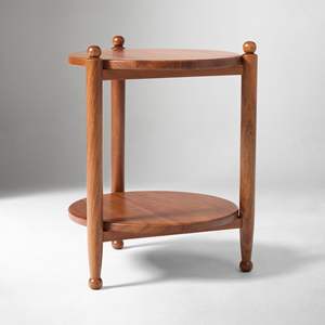 Japón al por mayor personalizar Natural pequeña mesa auxiliar de madera redonda café té taburete mesa para sala de estar dormitorio - Product Image 4