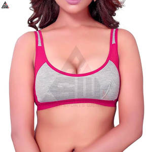 Ensemble de soutien-gorge et short de sport pour femmes de haute qualité, respirant, avec logo sur le devant, soutien moyen, couleurs personnalisées, tailles, service OEM - Product Image 2