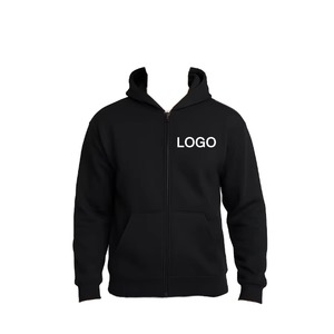 OEM personnalisé hommes tricoté tête de requin imprimé quart de fermeture éclair à capuche imperméable respirant écologique tissu à séchage rapide automne haut - Product Image 3