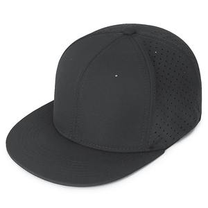 Chapeaux de baseball en polyester à 6 panneaux avec trous découpés au laser Casquette de sport à séchage rapide Fabricant de chapeaux en coton avec logo personnalisé - Product Image 3