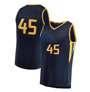 Ensemble de maillots de basket-ball réversibles personnalisés authentiques, imprimés, respirants, grande taille, haute qualité, design personnalisable - Product Image 2