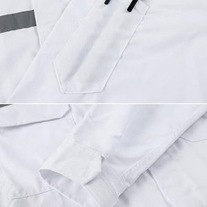 Fly Industry OEM Direct Factory Supply Vêtements de travail Combinaison de sécurité Manches longues réfléchissantes Ignifuge Étanche Niveau D Protection - Product Image 4