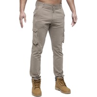 Offre Spéciale pantalon de plein air cargo personnalisé pour hommes grande taille dernière conception en coton respirant décontracté plat avant Cordura technologie