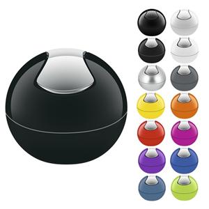 ชุดถังขยะ Spirella Bowl Collection ขนาด 16 x 14 ซม. (1 ลิตร) ทำจากโพลีสไตรีน สีดำ - Product Image 3