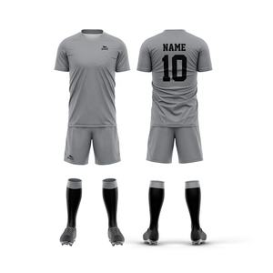 ชุดเครื่องแบบฟุตบอลกางเกงขาสั้นพิมพ์ลายไซส์ใหญ่พิเศษชุดฝึกเล่นฟุตบอลทนทานปรับแต่งได้ - Product Image 3