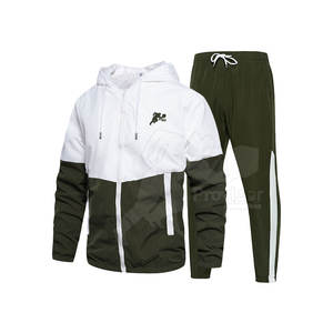 Conjunto de chándal con capucha para hombre más vendido Diseño personalizable hecho en fábrica Transpirable Patrón sólido Impreso Technics para invierno - Product Image 2