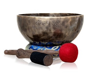 Cuenco de sonido de Canto de Metal de gran tamaño de nuevo diseño, cuenco musical de meditación curativa redonda, cuenco de Buda para Terapia de Yoga. - Product Image 3