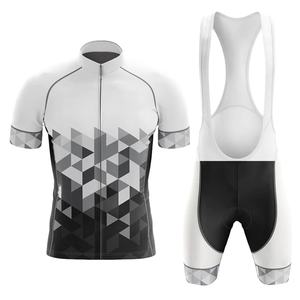 Ensemble de maillot de cyclisme d'été personnalisé, vêtements de course respirants pour hommes et enfants, tailles plus grandes, uniformes OEM pour cyclistes - Product Image 1