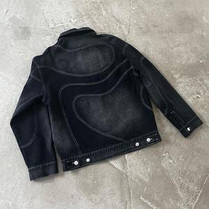 사용자 정의 의상 데님 청바지 세트 맞춤형 남자 의류 스트리트 웨어 하이 퀄리티 데님 바지 세트 패널 작업 데님 남성 - Product Image 5