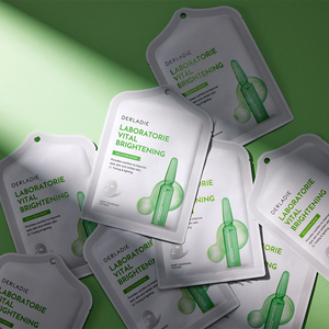 Masque en tissu correcteur de teint avancé pour un éclat lumineux et un teint uniforme, adapté à tous les types de peau - Product Image 3