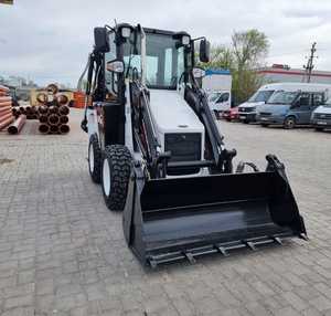 Chargeuse compacte sur pneus Hidromek HMK 62 SS, mini-chargeuse 74 CV 4x4, machine de construction haute efficacité - Product Image 5