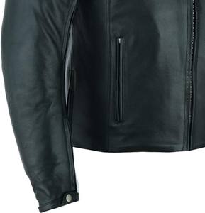 Handsome Look Winter Collection Chaqueta de cuero de motorista para hombre Fabricante al por mayor Chaqueta de cuero de estilo de lujo para hombre - Product Image 3