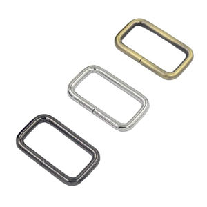 ห่วงทรงสี่เหลี่ยมโลหะตะขอทรงสี่เหลี่ยมผืนผ้าแบบแวววาวสำหรับสายรัดกระเป๋าอุปกรณ์เสริมปรับขนาดได้ - Product Image 3