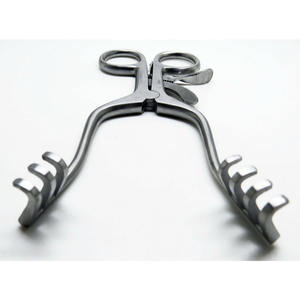 Weitlaner-Retractor para bebés Instrumentos quirúrgicos de autorretención Reutilizable Acero inoxidable Clase médica Cirugía general - Product Image 5