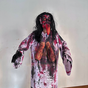 Vêtements de <span class=keywords><strong>masque</strong></span> d'horreur Halloween Animatronic aventureux pour une utilisation intérieure pour les aéroports publics de centres commerciaux de maison hantée - Product Image 5