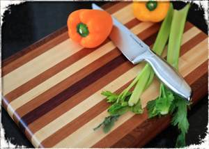 Planche à découper en bois de conception moderne de haute qualité grand bloc à découper en bois naturel pour l'utilisation de restaurant d'hôtel à la maison - Product Image 3