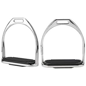 Western Stirrups Aluminum English <b>Saddle</b> Stirrups Aluminum Pads Overshoe Relief Knee Ankle Stress Pain, for Seasonal Lightweight - Product Image 5