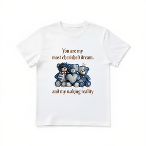 T-Shirt Unisex 100% Cotone 210GSM, Abbigliamento Casual, Maglietta Personalizzata con Stampa Serigrafica di Rose, Taglia 2XL, Disponibile in Versione Compressa DTG - Product Image 2