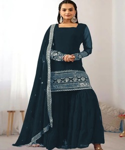 เสื้อปักลายแฟนซีเสื้อแนวชนเผ่าชุดซาลวาร์มาใหม่ - Product Image 1