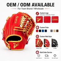 Guante Profesional de Béisbol y Sóftbol para Outfield de Piel de Vaca Japonesa Kip 2025 Manopla A2000 Guantes de Béisbol