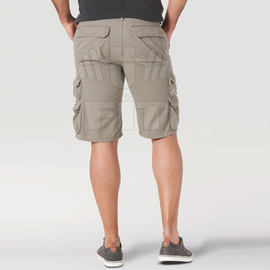 Venta caliente Jeans Algodón Verano Multi bolsillos Pantalones cortos Casual 6 bolsillo Cargo Shorts para hombres - Product Image 2