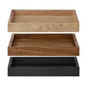 Bandeja de madera de último diseño para café, comida, desayuno, almuerzo y cena, madera maciza de alta calidad y acabado con tamaño personalizado utilizado - Product Image 4