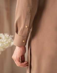 Salwar Kameez Pathani élégant pour homme, vêtements de fête d'hiver, coton respirant, extensible, couleur et taille personnalisables - Product Image 4