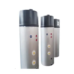 Energy-saving R410a/R32 air to water heat pump heating cooling EVI full DC inverter hot water heater Geyser