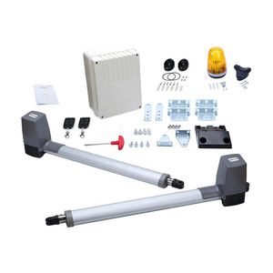 Kit d'ouverture de porte battante automatique <span class=keywords><strong>à</strong></span> double <span class=keywords><strong>bras</strong></span> DC24V fonctionnement en douceur libération manuelle Design moderne <span class=keywords><strong>pour</strong></span> les portes et portails battants de la villa - Product Image 4