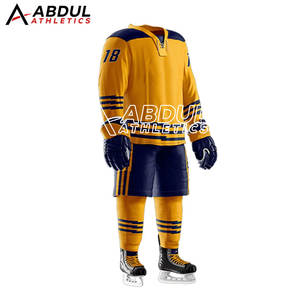 Uniforme de Hockey sobre Hielo de Material Duradero para Clubes, Escuelas y Equipos Deportivos Profesionales - Product Image 4
