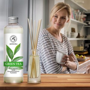 Recharge Liquide pour Diffuseur d'Arômes Aromatika Thé Vert 200ml – Huile Parfumée Longue Durée pour Diffuseur à Bâtonnets - Product Image 6