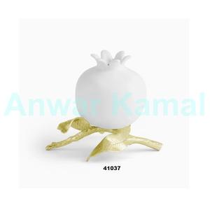 Florero de Metal hecho a mano con forma única de lujo para decoración del hogar, maceta central de Mesa para boda - Product Image 3