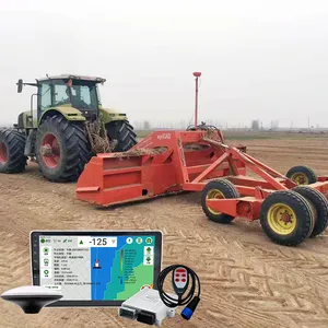 Hochwertige Landmaschinen fortschrittliches GPS-Landnivellierungssystem mit 5 km Reichweite für Traktor und Präzisionslandwirtschaft