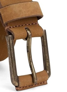 Ceinture élégante en cuir véritable de nouveau design pour hommes robe formelle vente en gros de ceintures en jean de haute qualité à boucle ardillon hommes Logo personnalisé 2025 - Product Image 3