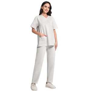 Venta al por mayor de calidad superior Scrub uniforme de enfermería/verano médico Scrubs Set / Hospital Scrubs - Product Image 5