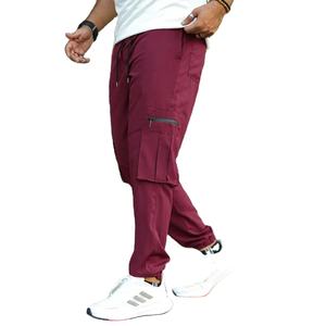 Pantalones Deportivos de Alta Calidad al por Mayor, Elásticos, Ajustados, con Bolsillos, con Cordón, para Hombre, 2026 - Product Image 1