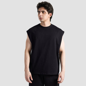 เสื้อกล้ามผู้ชายแห้งเร็วใส่วิ่งและออกกำลังกายฤดูร้อนออกกำลังกายสตรีทแวร์ระบายอากาศได้ดีสำหรับผู้ชาย - Product Image 1