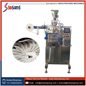 Automatic High Speed Filling Snus <b>Pouch</b> Packaging Powder Snus <b>Pouches</b> Packing Machine at Best Price - Product Image 5