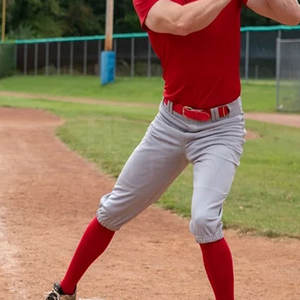 Pantalon de baseball unisexe de haute qualité avec la dernière conception, couleur unie, respirant et grande taille, vente en ligne - Product Image 5