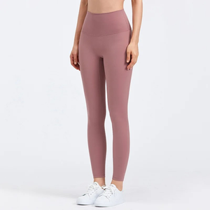 Women's Custom Fitness Wear High Quality <b>Leggings</b> in Solid Pattern with <b>Scrunch</b> <b>Butt</b> Feature Available in Different Sizes - Product Image 1