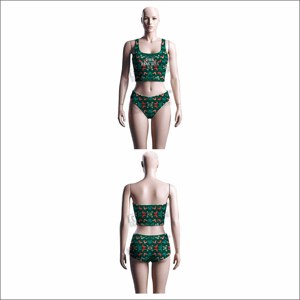 Conjunto de bikini de calidad superior para mujer, conjunto de bikini con estampado personalizado para mujer, conjunto de Bikini transpirable para mujer - Product Image 5