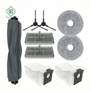 Pièces détachées pour aspirateur : rouleau principal, brosse latérale, filtre HEPA, sac à poussière, serpillière, compatibles avec Dreame X30 / X30 <span class=keywords><strong>Pro</strong></span> / X30 Ultra / Mova E30 Ultra - Product Image 1