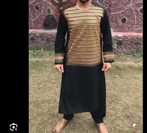 Vestido afgano de calidad superior hecho a mano para hombre, nuevo diseño, estilo informal, traje Shalwar Kameez, ropa transpirable para un uso cómodo - Product Image 3