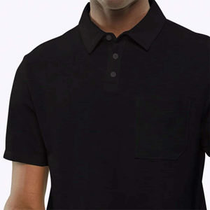 Polos pour athlètes de haute performance Jersey respirant Ourlet incurvé Évacuation de l'humidité et protection UV Large gamme de couleurs athlétiques - Product Image 5