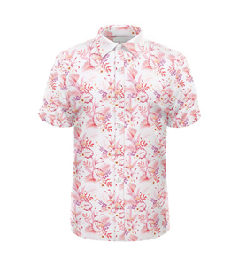 Camisa con botones para hombre, ropa informal de tela elástica resistente a las arrugas de poliéster, fabricante de Vietnam - Product Image 4
